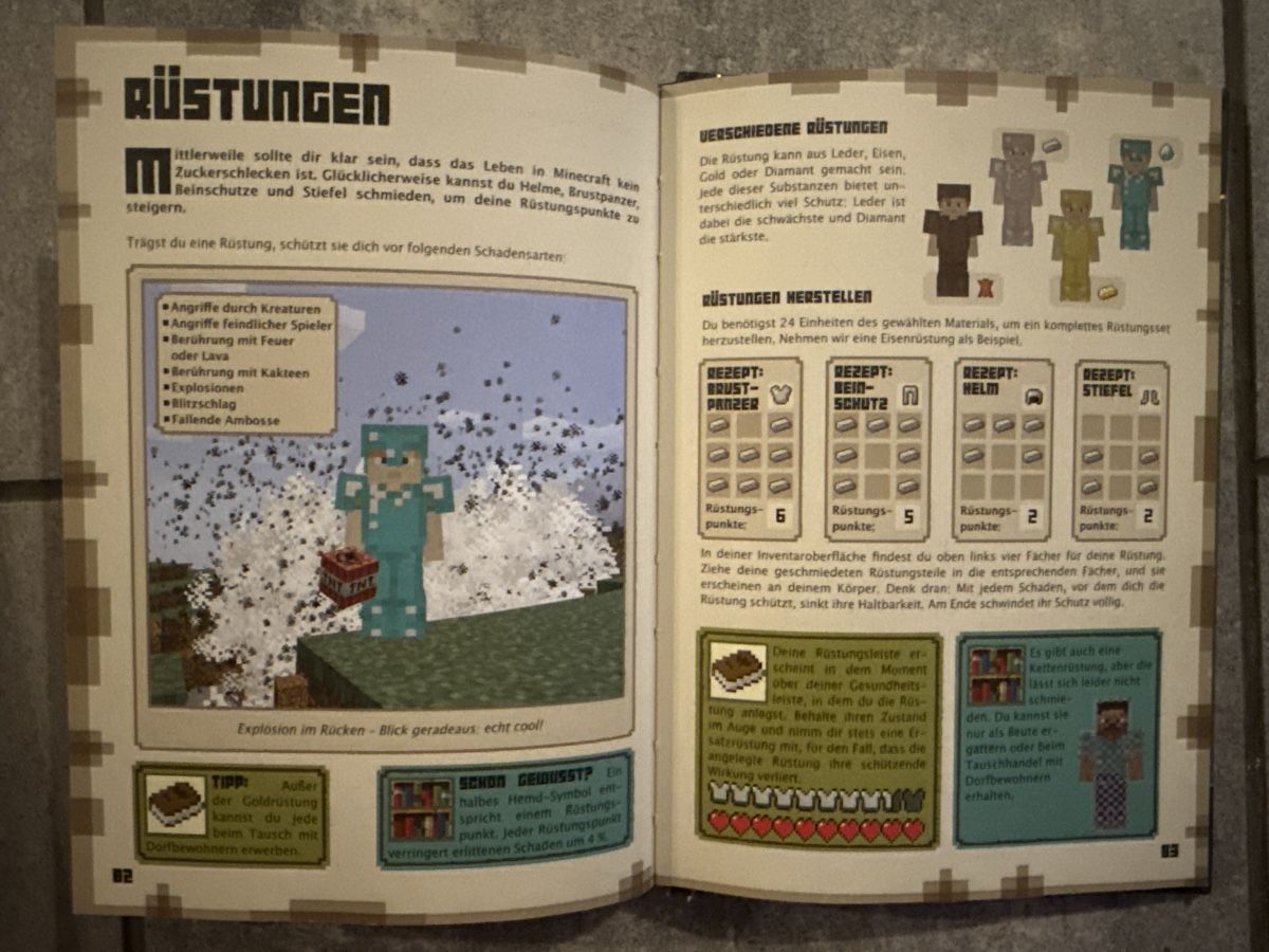 Bücher: Minecraft Einsteiger-Handbuch updated Edition 📗 – Neu (gemäss Beschreibung) aus Niederbüren von funkel06 1