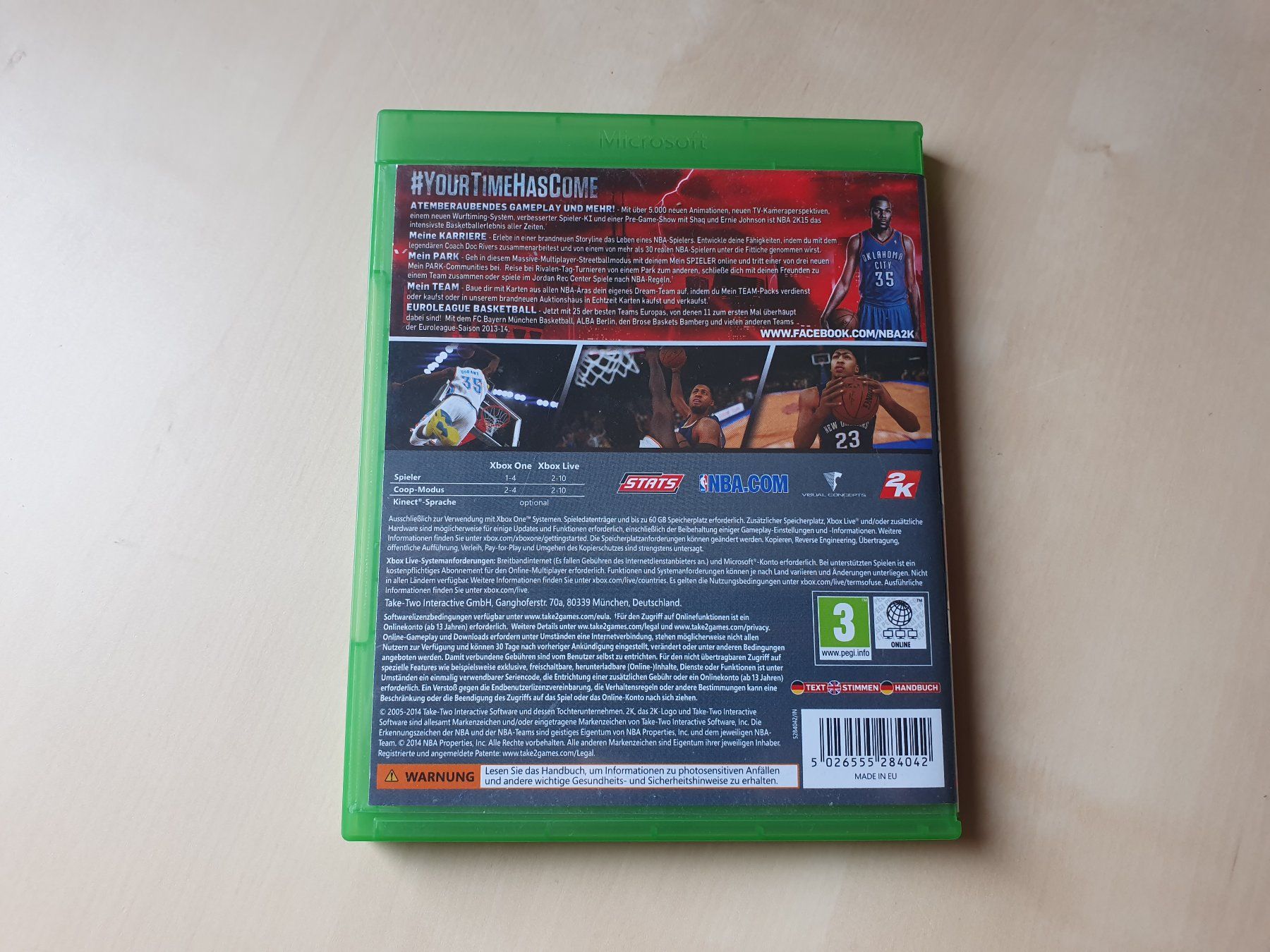 Microsoft Giochi: NBA 2K15 – Usato da Stansstad venduto da collectorsshop 1