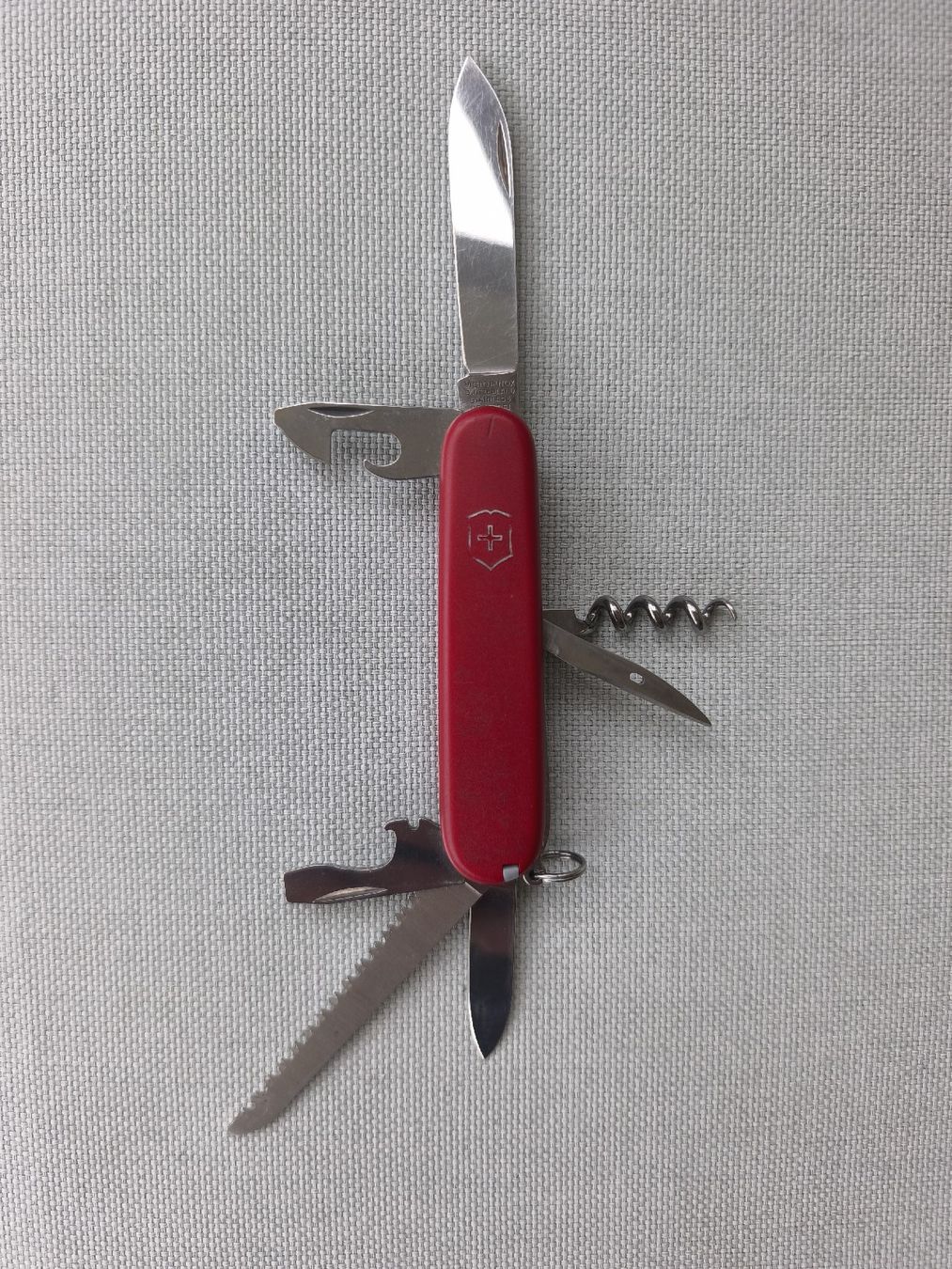 Victorinox Coltelli tascabile: Victorinox Offiziersmesser Rot – Usato da Birmensdorf ZH venduto da Hagenbuchertrade