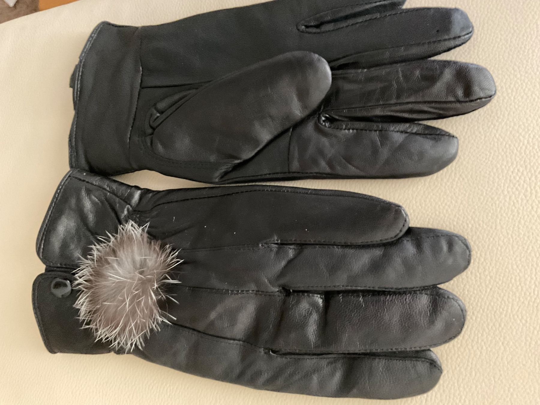 Handschuhe & Handstulpen: Weiche Leder Handschuhe Gr L schwarz – Gebraucht aus Urdorf von alda02