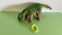 Pleo Jouet dinosaure vert et marron défectueux 