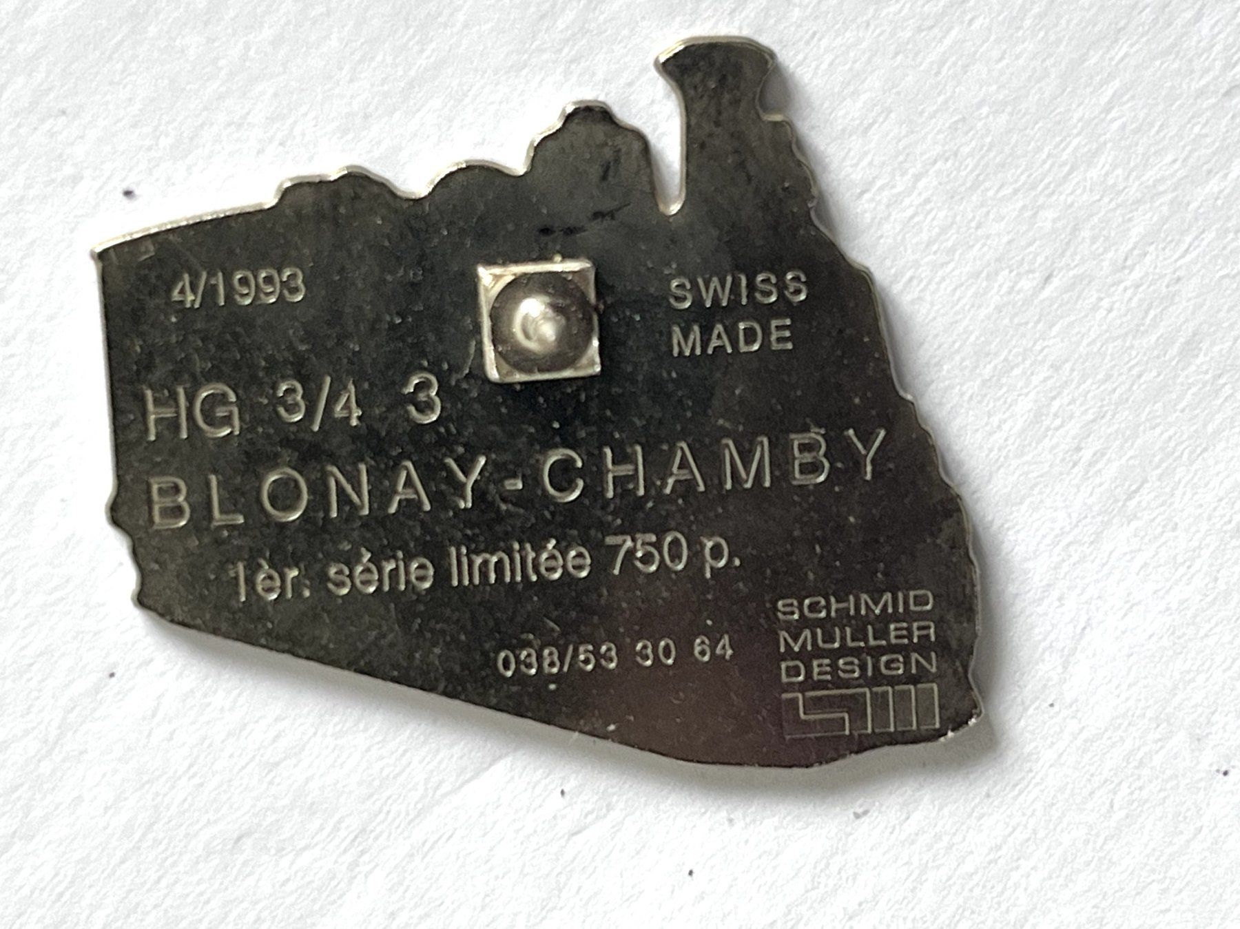 Swissair Placchette & Badge: Pin Lokomotive limitiert – Usato da Kriens venduto da TSCH1 1
