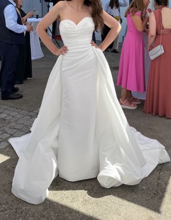Dramatisches Hochzeitskleid - 2 Teiler