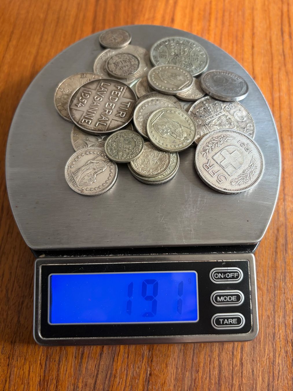 Tutti le monete: Lot monnaie en argent – Usato da La Chaux-de-Fonds venduto da fro_g2tl