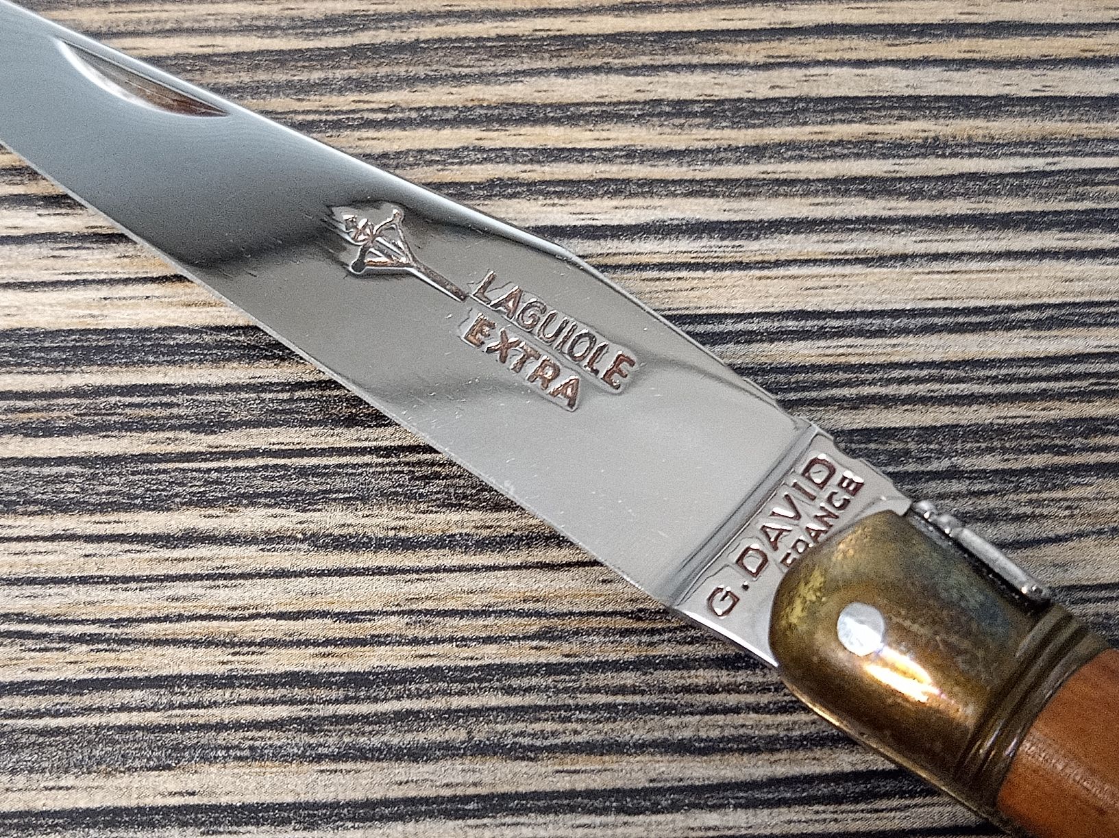 Laguiole Accessoires: Klappmesser mit Korkenzieher von Laguiole Extra G. David – D'occasion à Reiden par Zofi-Brocki 1