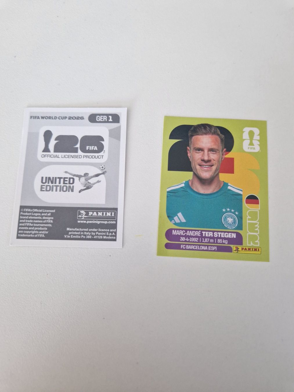 Panini Cartes à collectionner: Panini Sticker GER1 – Neuf (Voir description) à Stüsslingen par white_angel86