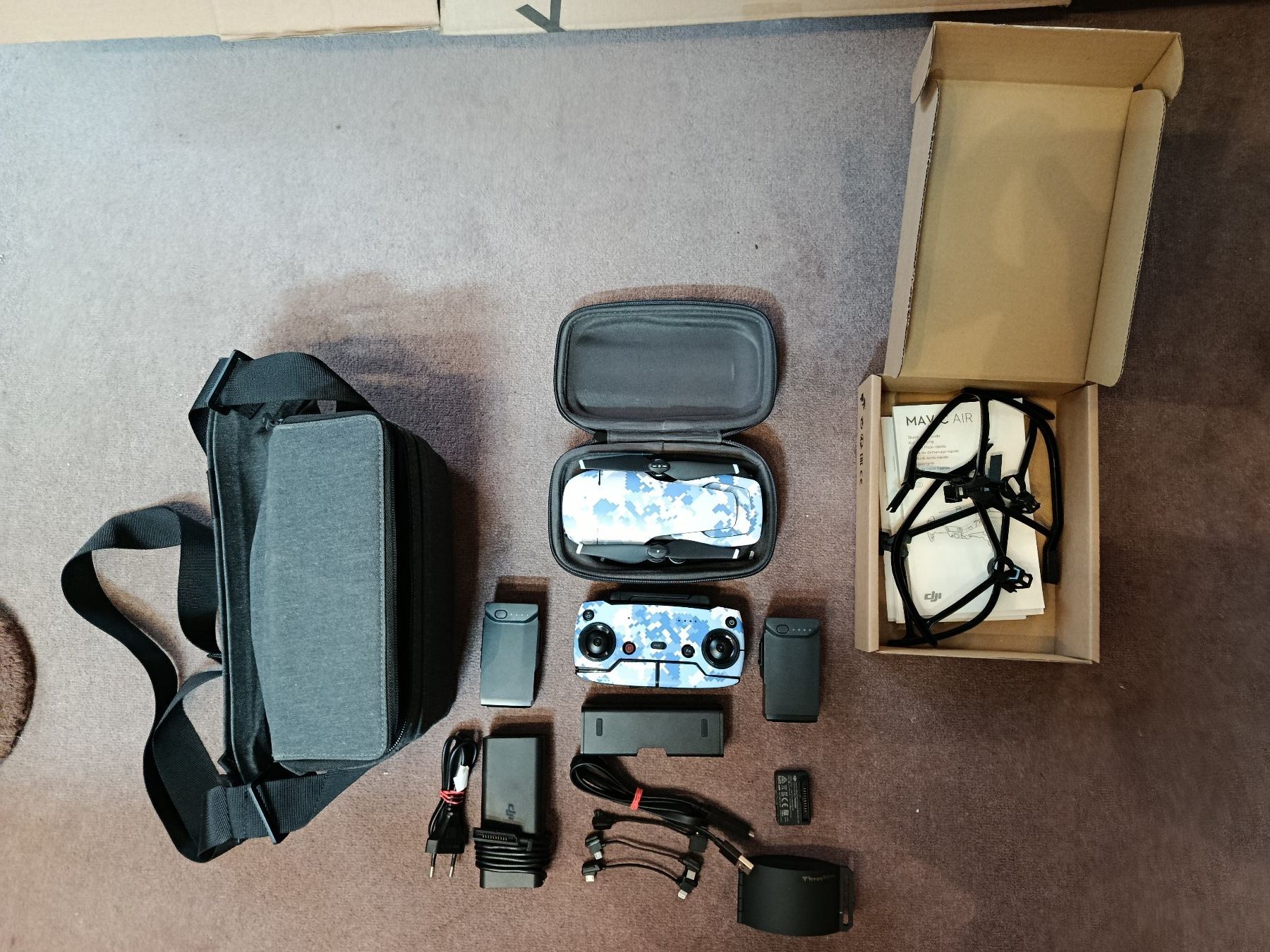 DJI Modellismo RC: Drone DJI Mavic Air Camouflage, avec accessoires – Nuovo (secondo la descrizione) da Lausanne venduto da Gismo043