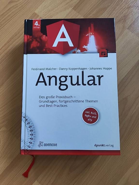 Libri: Angular 4. Auflage (Malcher, Koppenhagen, Hoppe) – Nuovo e nell'imballaggio originale da Lachen SZ venduto da Kamelfluesterer