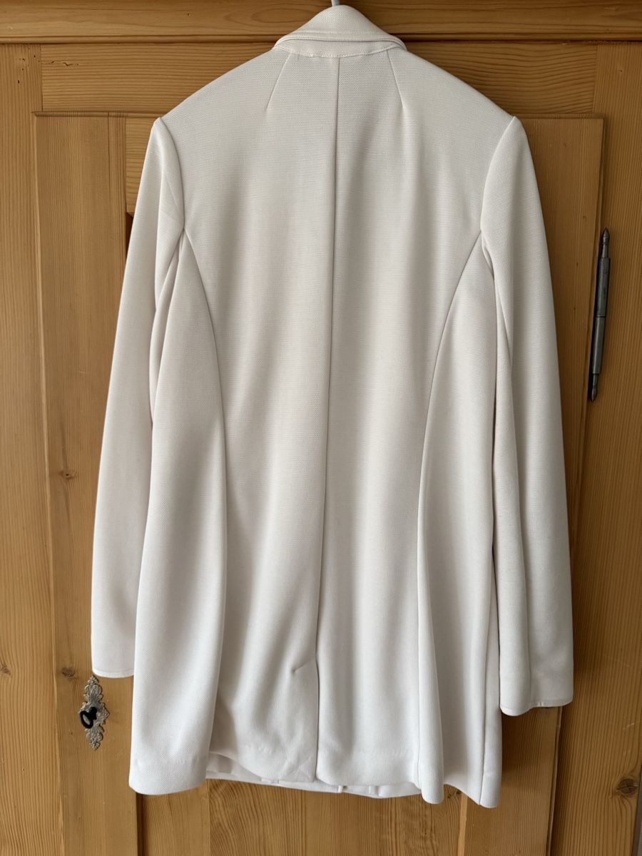 Comma Giacche: Comma, Blazer weiss Long-Blazer Damen Gr. 38 – Usato da Uster venduto da Schangnau87 4