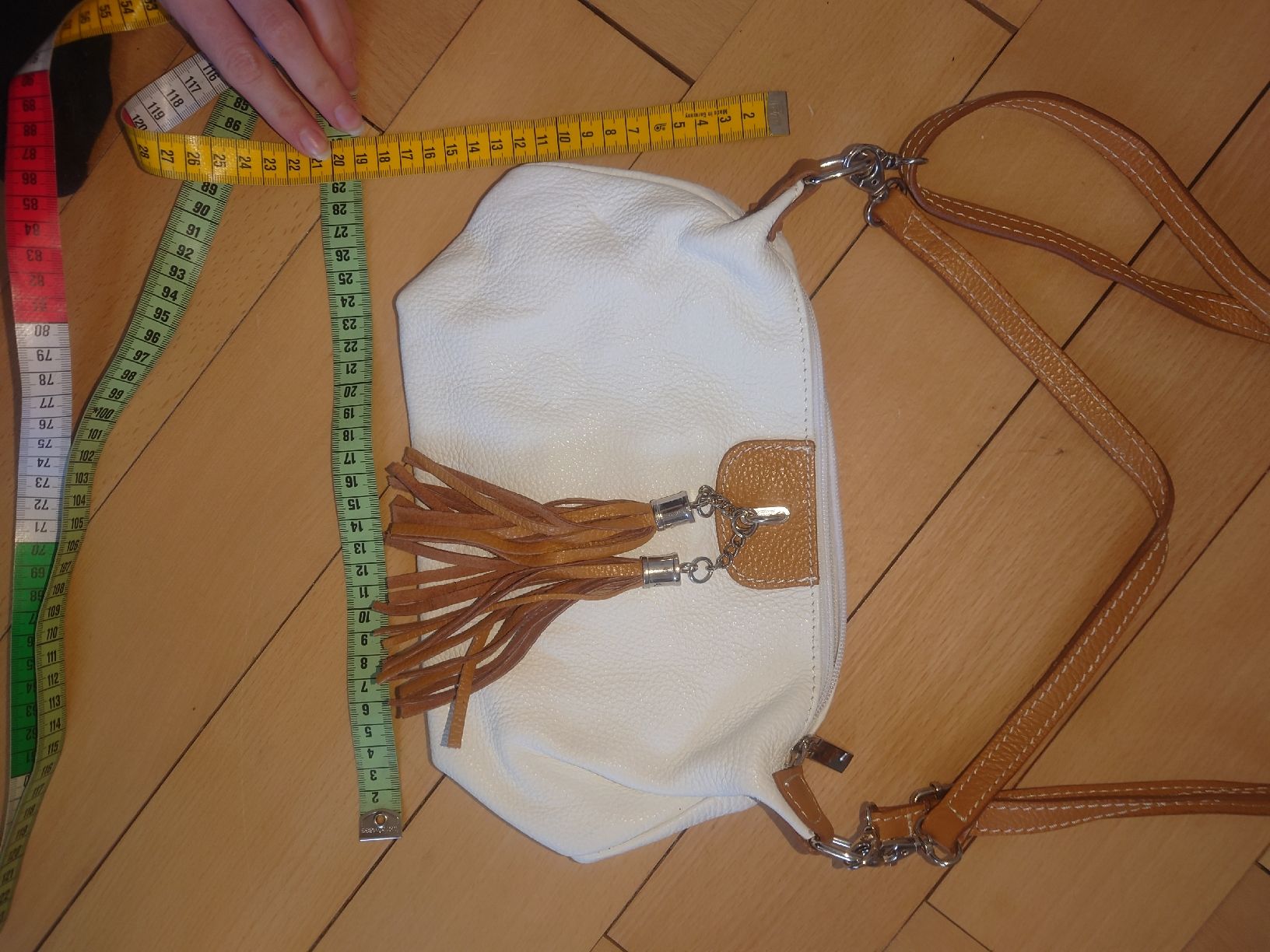 Borse da donna: LEDER TASCHE FRANSEN -NEU – Nuovo (secondo la descrizione) da Baden venduto da agora_newgeneration 4