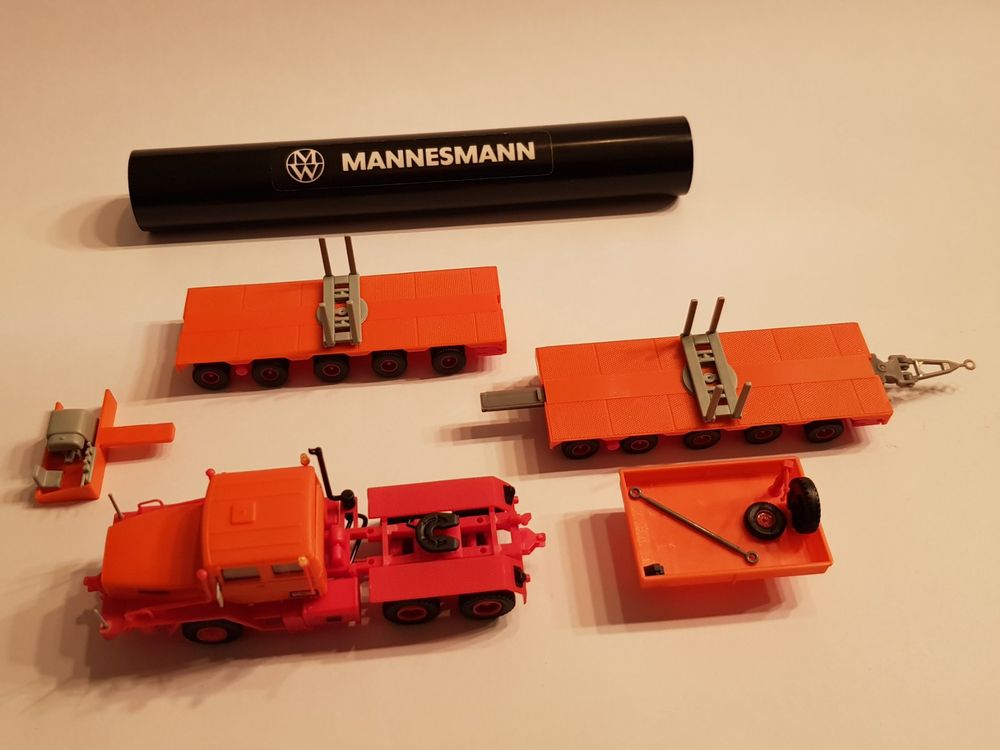 1/87 MAAG HO LOT 2 CAMIONS MILITAIRE VEHICULE MINIATURE TRAIN