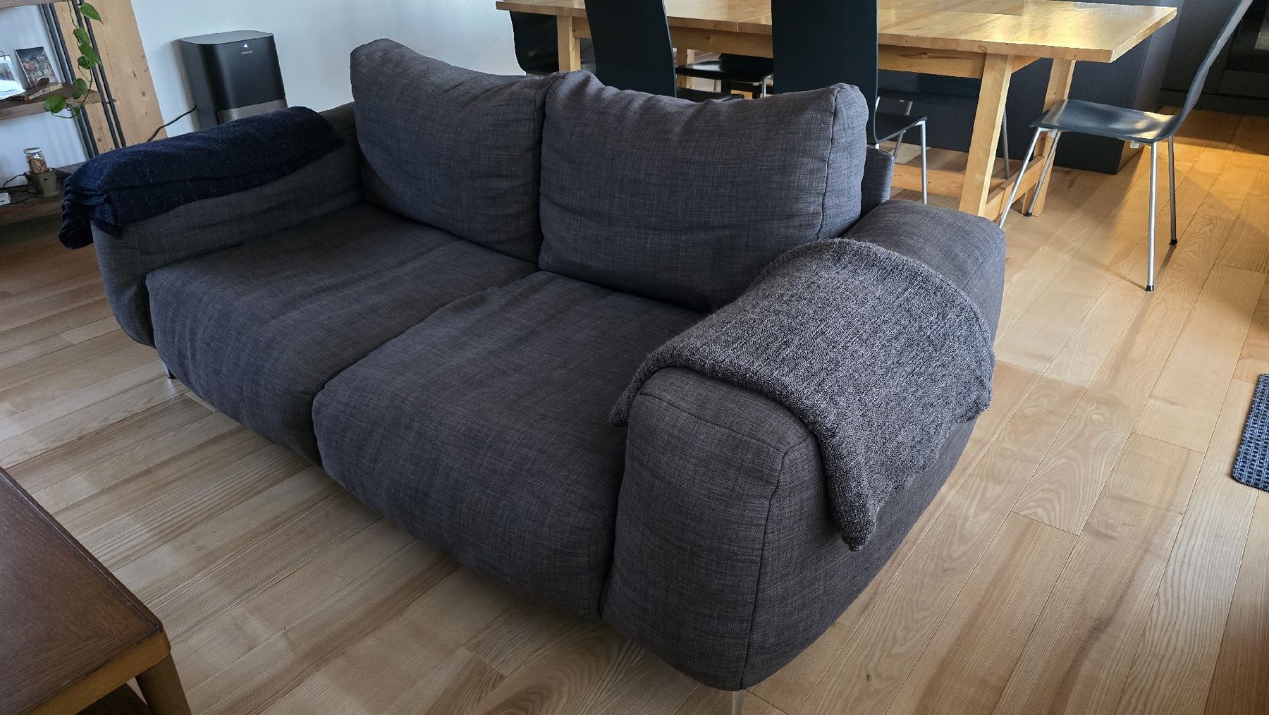 Divani: Gemütliches 2er Sofa in Anthrazit, top Zustand – Usato da Basel venduto da MisterEdwin 2