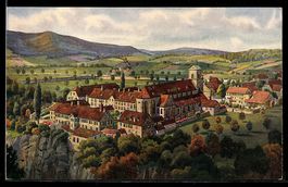 Mariastein, Ortsansicht aus der Vogelsch