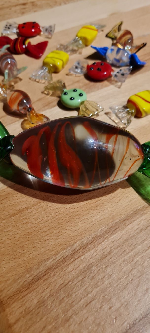 Murano Tutte le decorazioni: Murano Glasbonbons, farbenfroh – Nuovo (secondo la descrizione) da Münsingen venduto da Cuci31 2