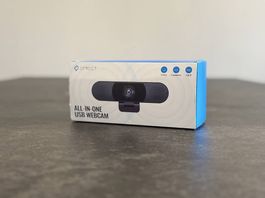 eMeet Webcam 1080 con 2 speaker e 4 microfoni