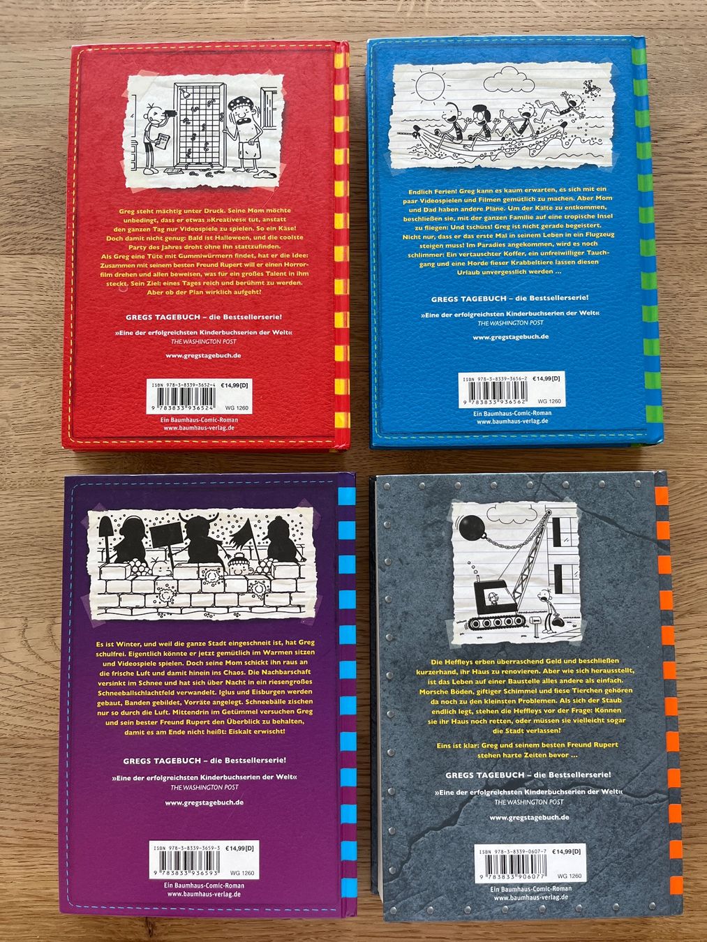 Libri: Gregs Tagebuch 11-14 neuwertig – Nuovo (secondo la descrizione) da Unterägeri venduto da flu_zp5d 1