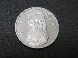 GEDENKMÜNZE sFr.5.00,HENRY DUNANT