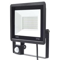 50W LED Strahler m. Bewegungsmelder IP66