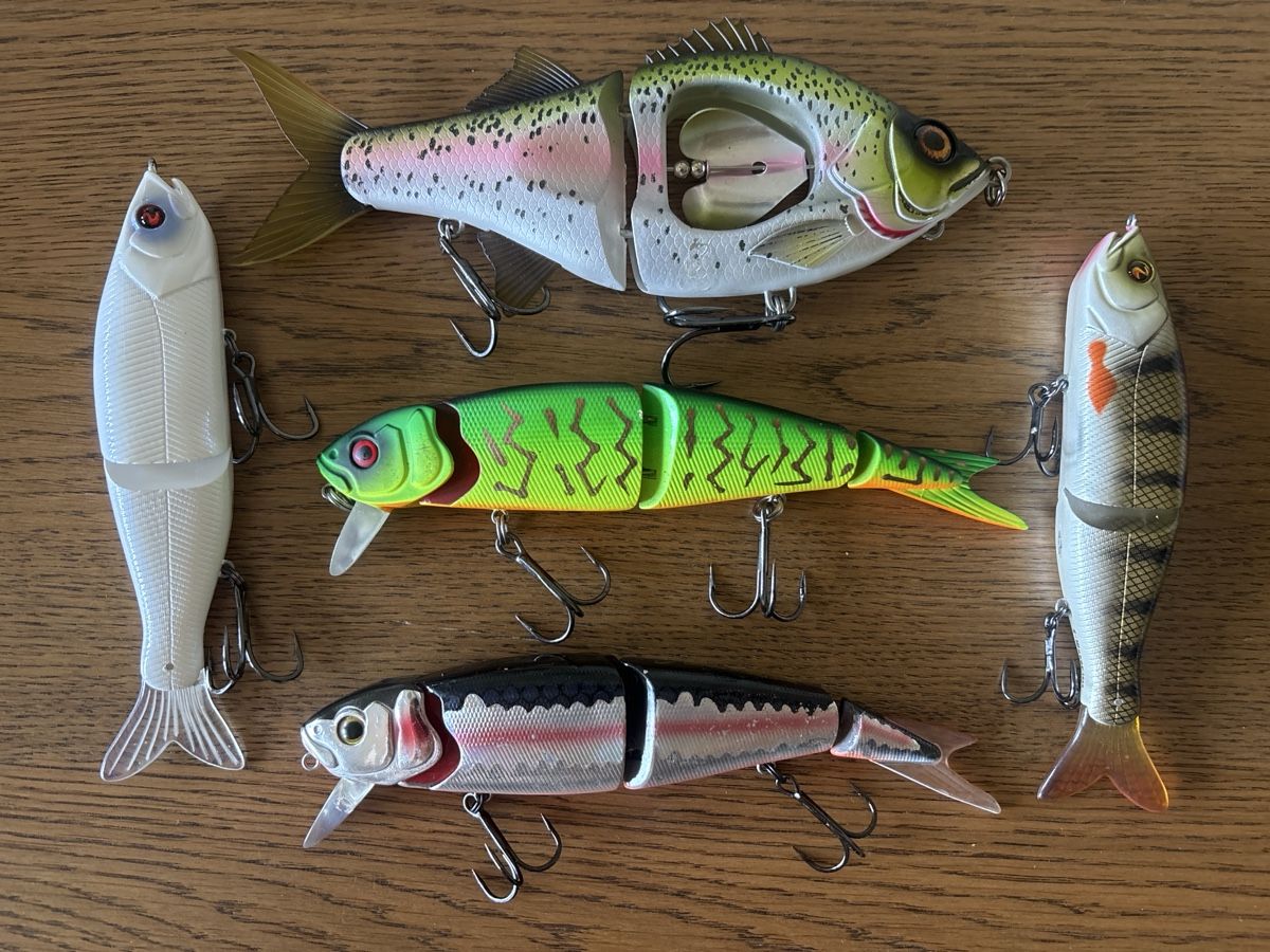 Appâts: 5 Fisch Kunstköder Set (SwimBait) – D'occasion à Aathal-Seegräben par Robi-Wan-Kenobin