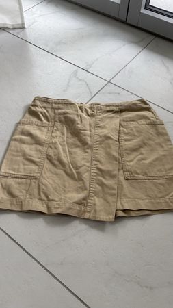 Minirock beige Stradivarius 40