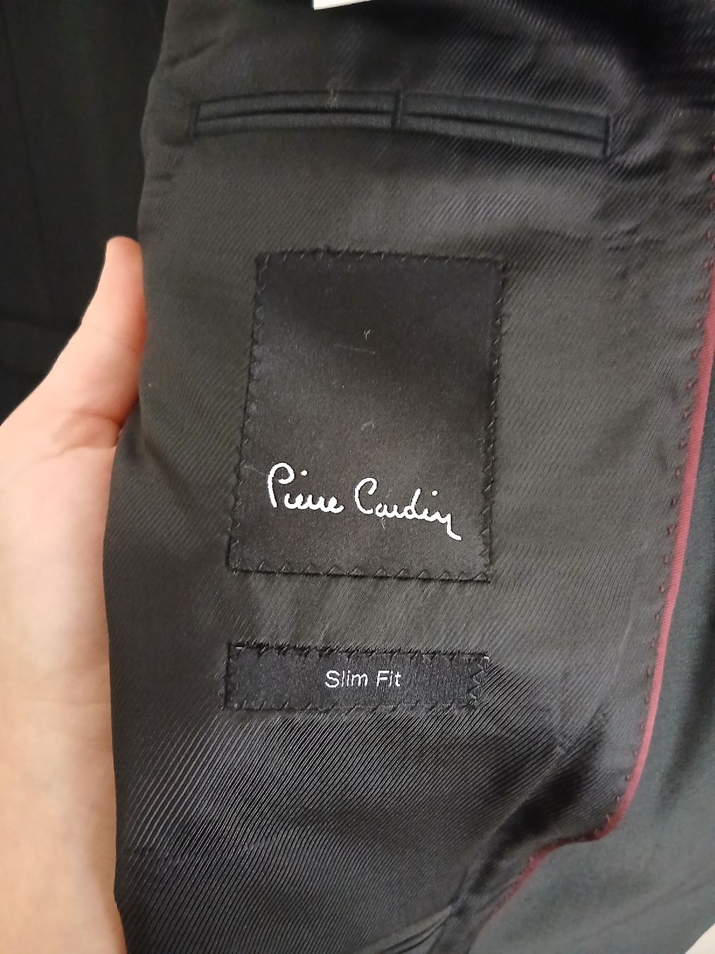 Pierre Cardin Giacche: Pierre Cardin Dark Grey Men Jacket Size 52 Slim – Nuovo (secondo la descrizione) da Wil SG venduto da tre_g2l7 3