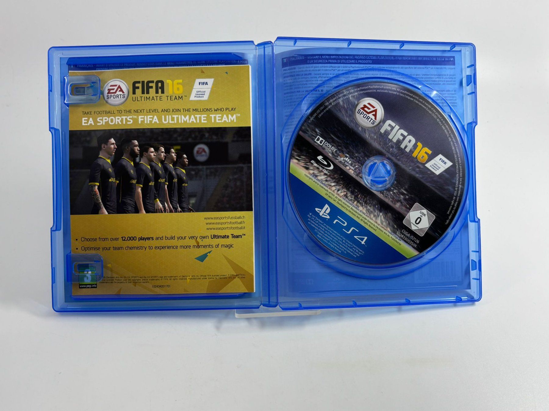 Giochi: Fifa 16 (PS4) – Usato da Herisau venduto da Seyashop1 1