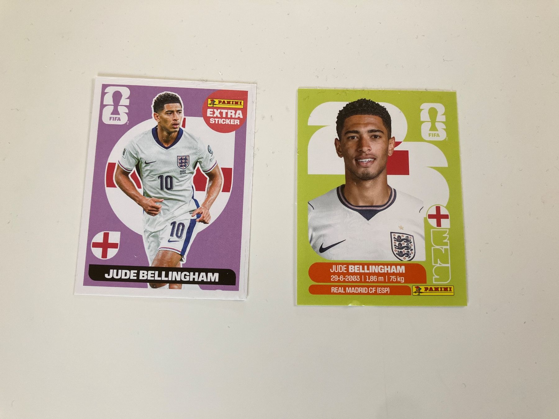 Panini Carte collezionabili: Panini Extra stickers 2026 bellingham – Usato da Le Sentier venduto da rol_5zpw