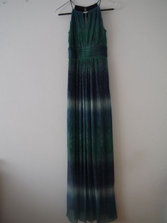 Swing Abendkleid mit Glitzergarn