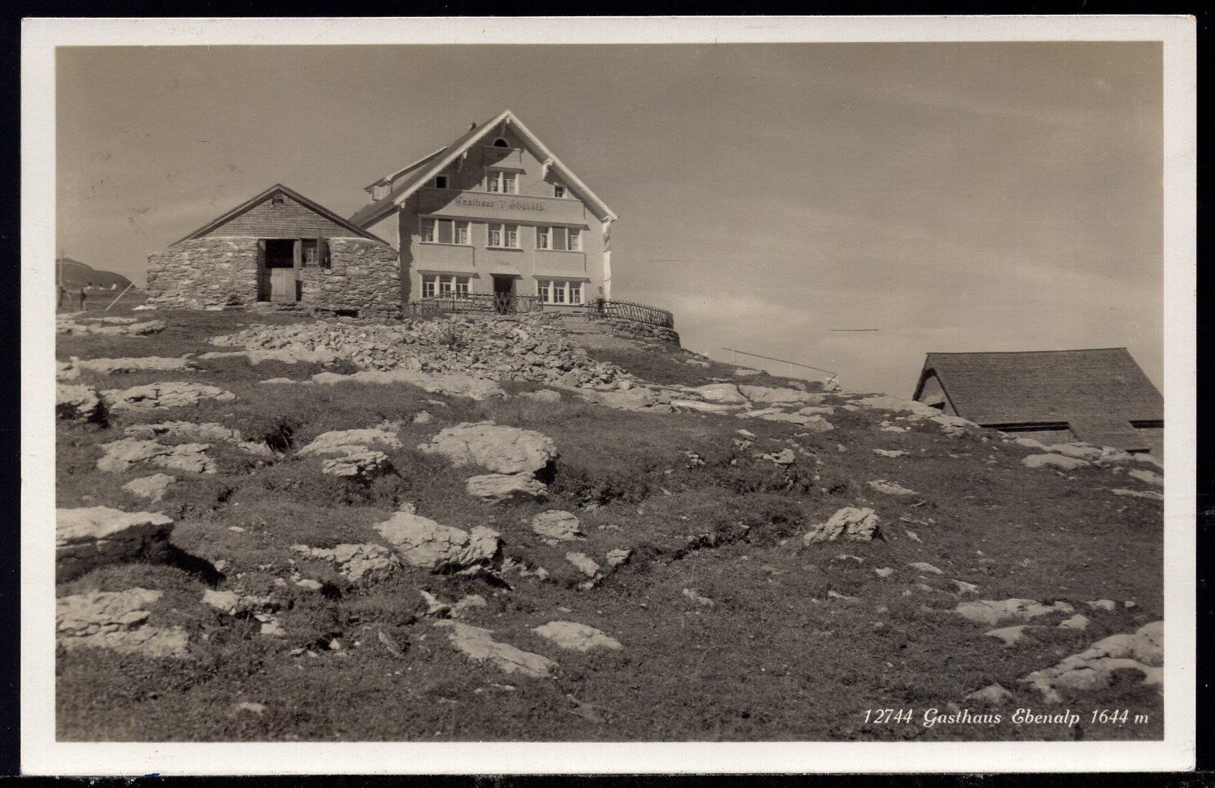 Cartoline postali: Gasthaus Ebenalp   1929 – Usato da Aarau venduto da kufi44