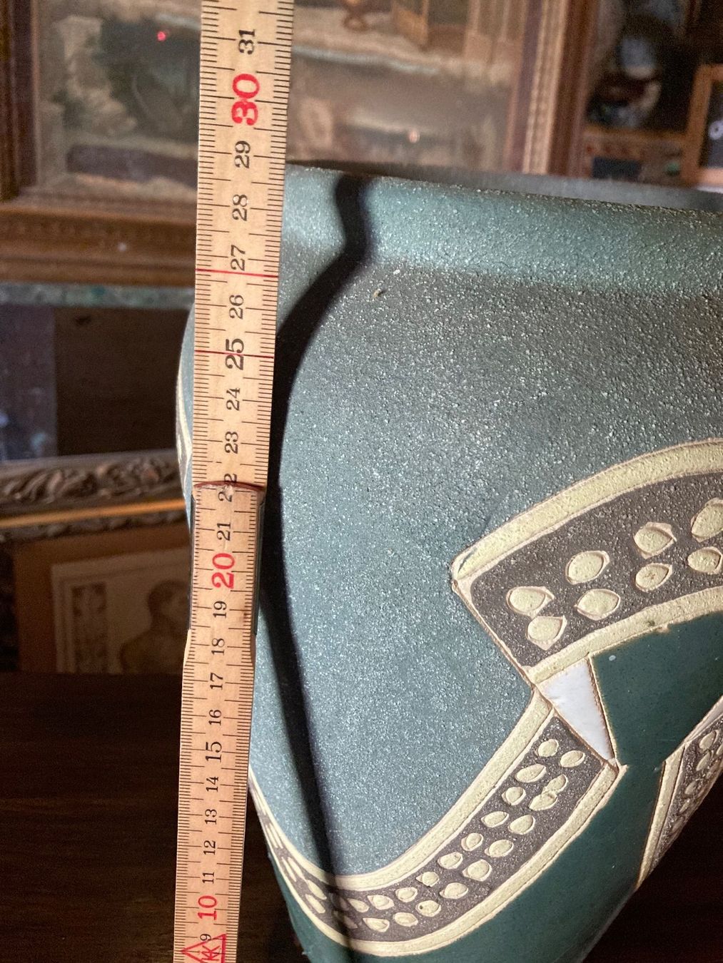 Vasi & Recipienti: Grand vase vintage vert grüne – Usato da St-Cierges venduto da LeRegain 7