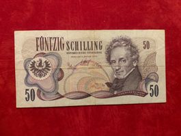 OESTERREICH - 50 Schilling 2. Jänner 1970 - Sehr Schön