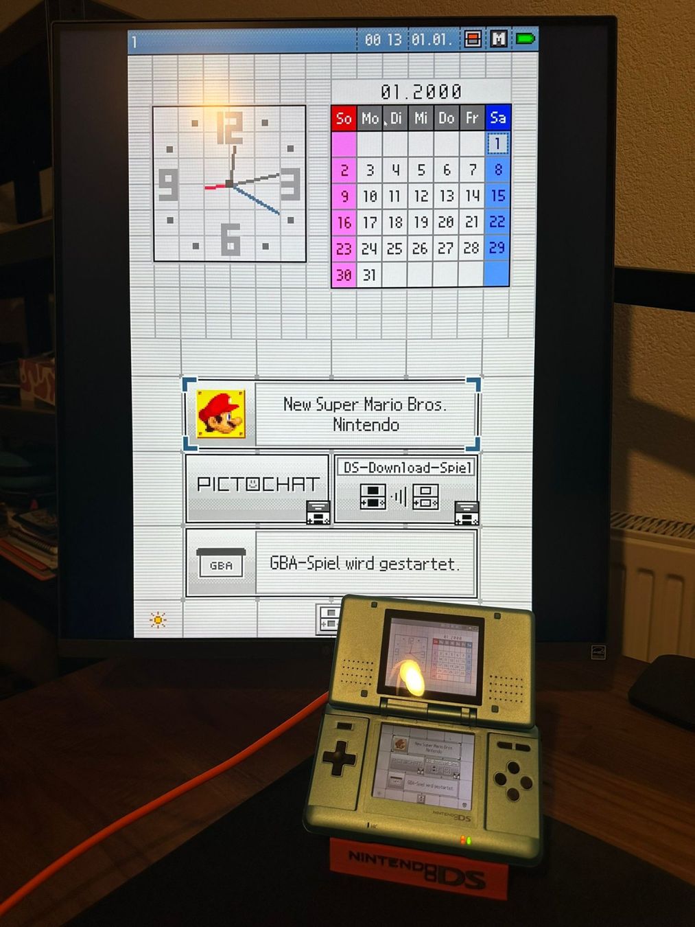 Nintendo Console: DS Phat mit eingebauter Capture Card – selten – Usato da Kreuzlingen venduto da sheroe