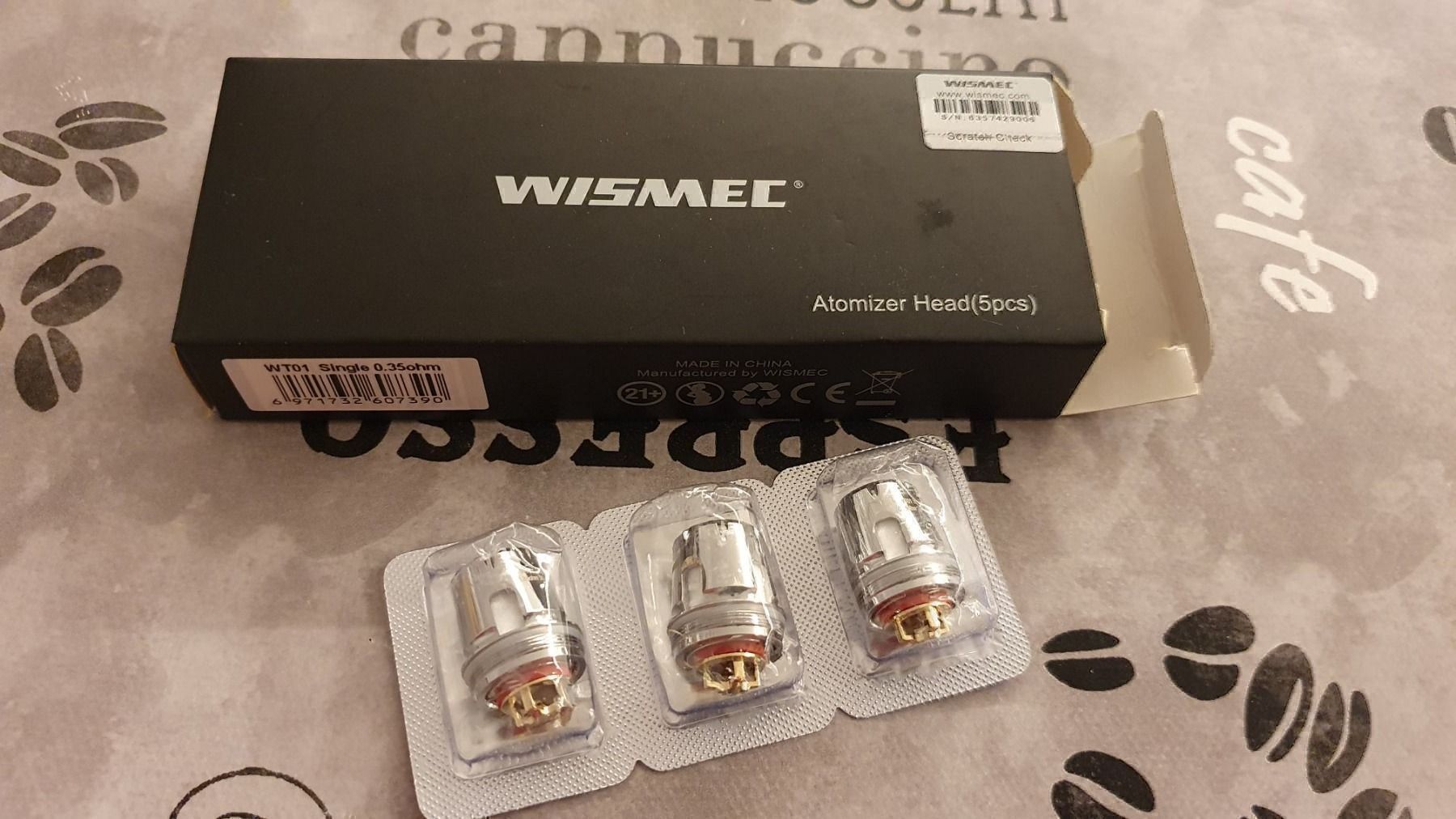 Altri Prodotti per fumatori: 3x WISMEC Coil 0.35 ohm – Nuovo e nell'imballaggio originale da Staufen venduto da Fleby84