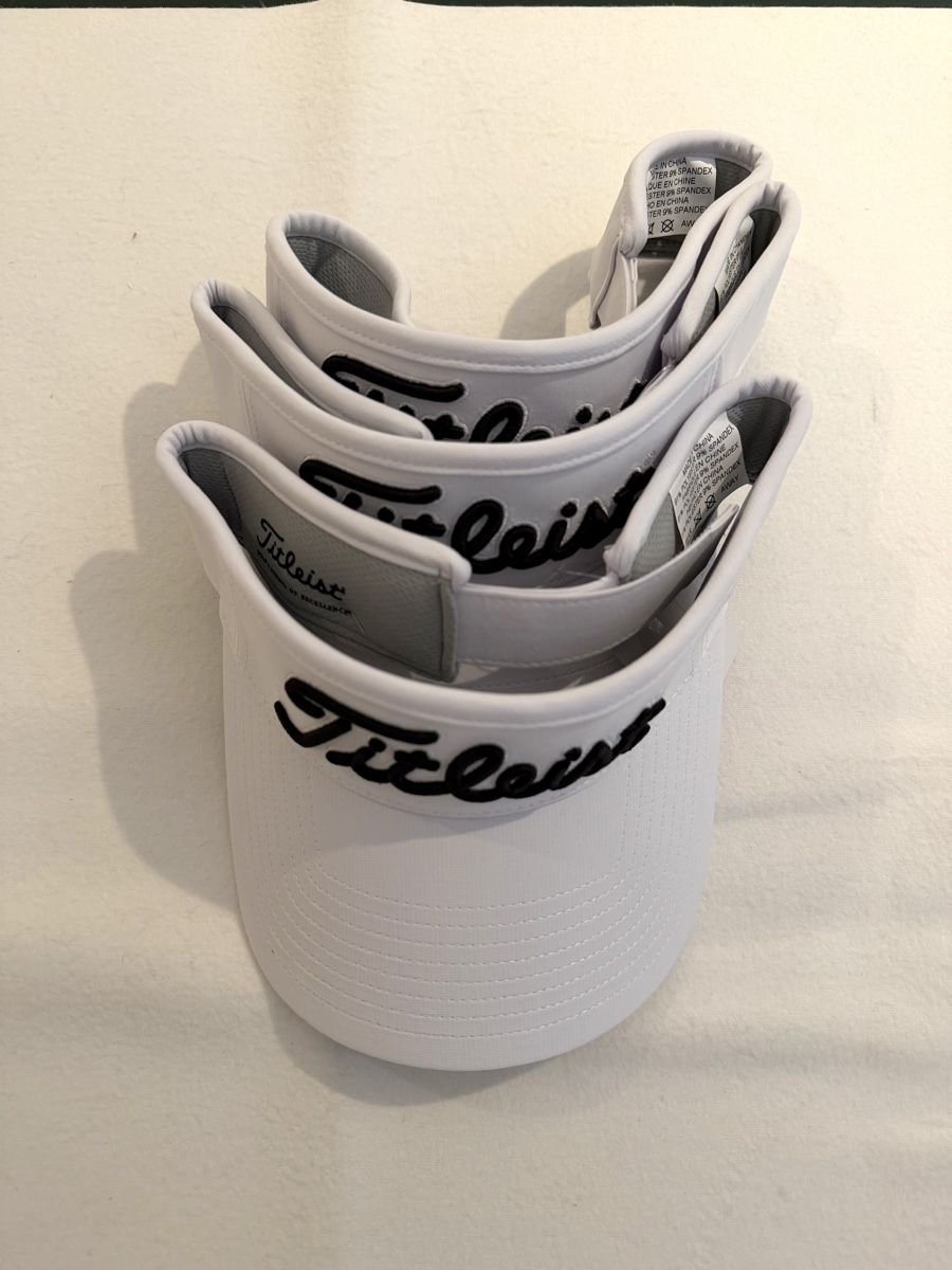 Titleist Copricapi, berretti & cappellini: Visières Titleist neuves – Nuovo e nell'imballaggio originale da Genève venduto da flocon06 1