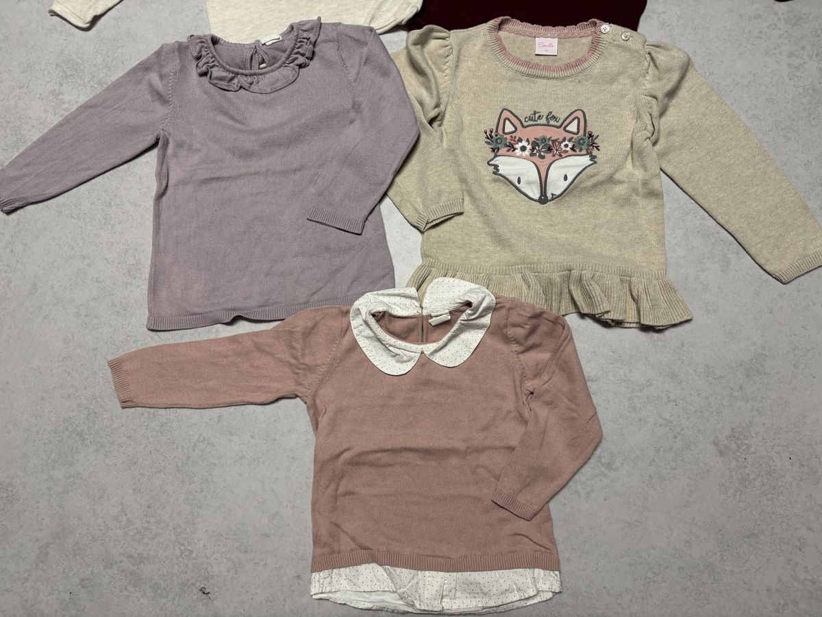 Lotti & Set di vestiti: 5 Langarm (Strick-)Oberteile, Pullover Gr. 92 und 98 – Usato da Bonaduz venduto da lut_6rts 2