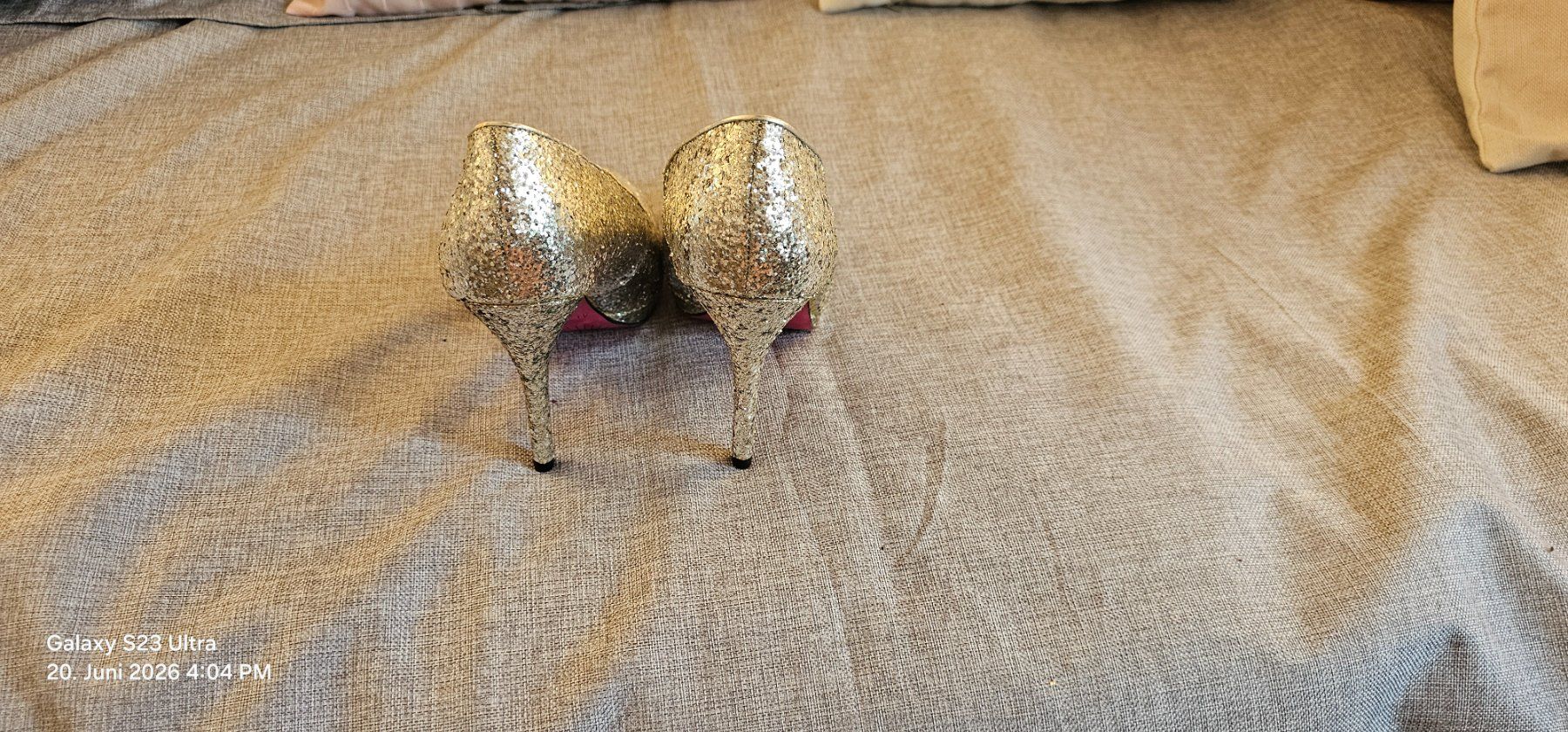 Scarpe da donna: Pumps Glitzer Design Silber (41) – Usato da Unterseen venduto da Anna57 1