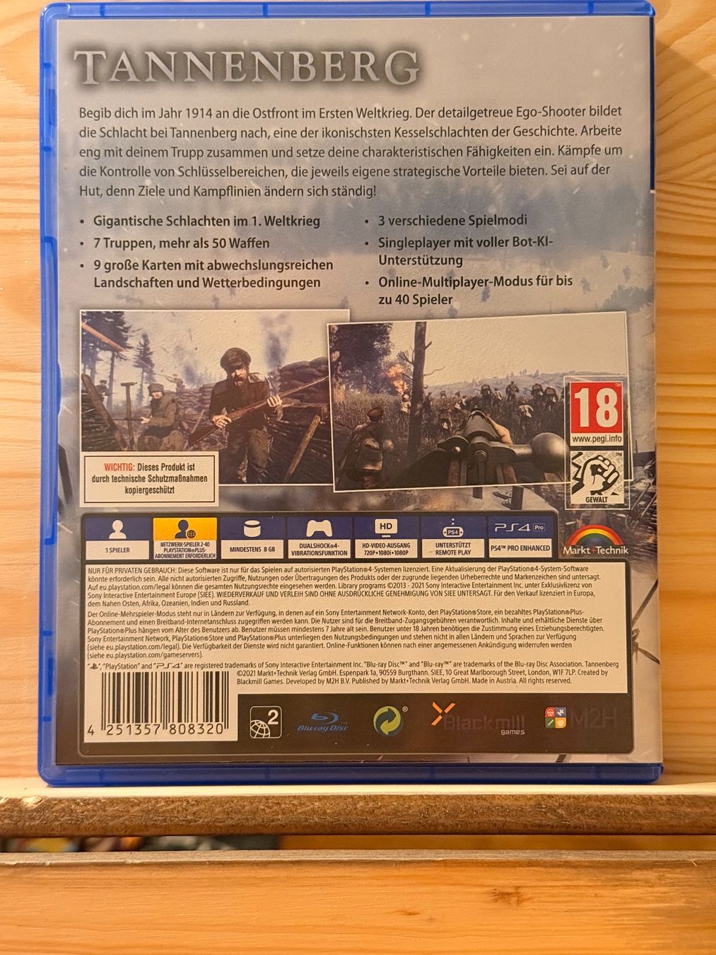 Giochi: Ps4 Spiel WWI Tannenberg Eastern Front gebraucht – Usato da St. Gallen venduto da Wood26 1
