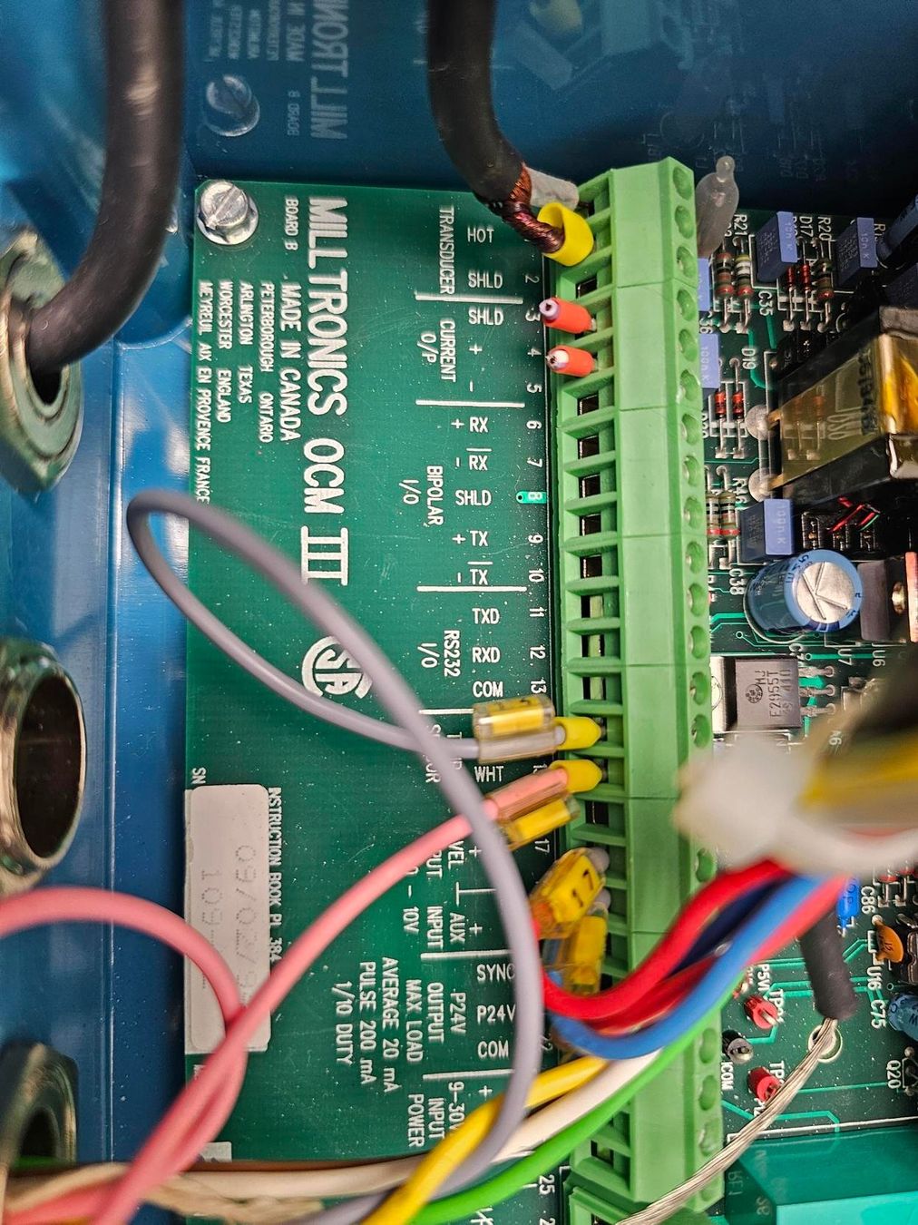 Misurare: Milltronics OCM lll Durchflussmesser / débitmètre – Difettoso da Collonges venduto da arashee 6