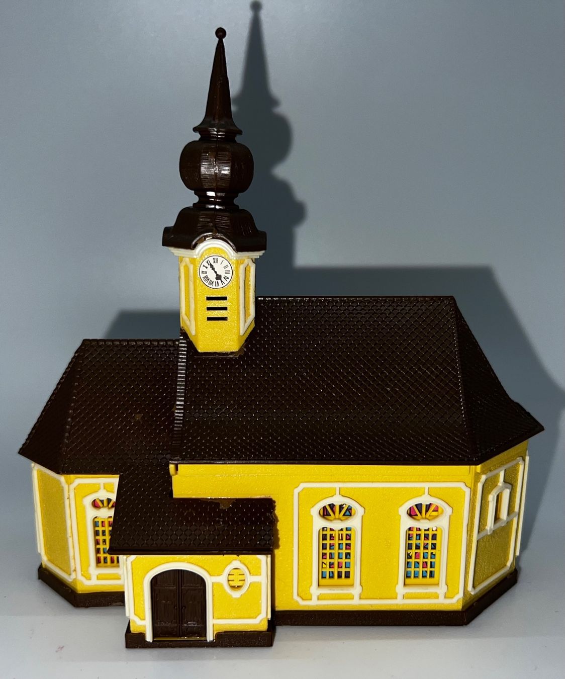 Vollmer Modellini di ferrovie: Vollmer-N, Alpenkirche (47740) – Usato da Basel venduto da jonnyhaas