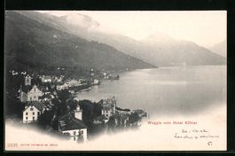 AK Weggis, Teilansicht vom Hotel Köhler