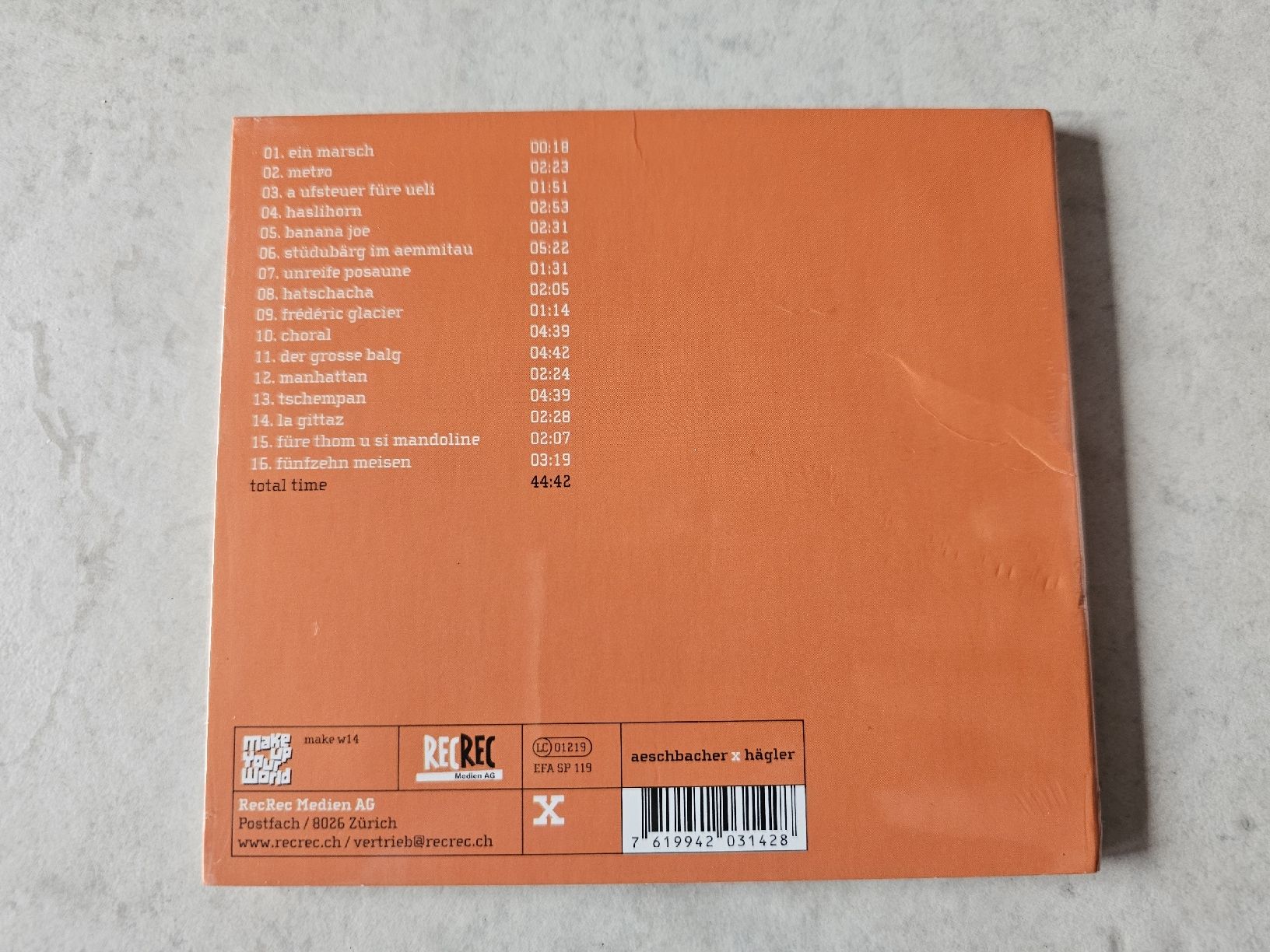 CD: Aeschbacher  -  Hägler  /  Fabrikneu – Nuovo e nell'imballaggio originale da Schneisingen venduto da backstore24 1