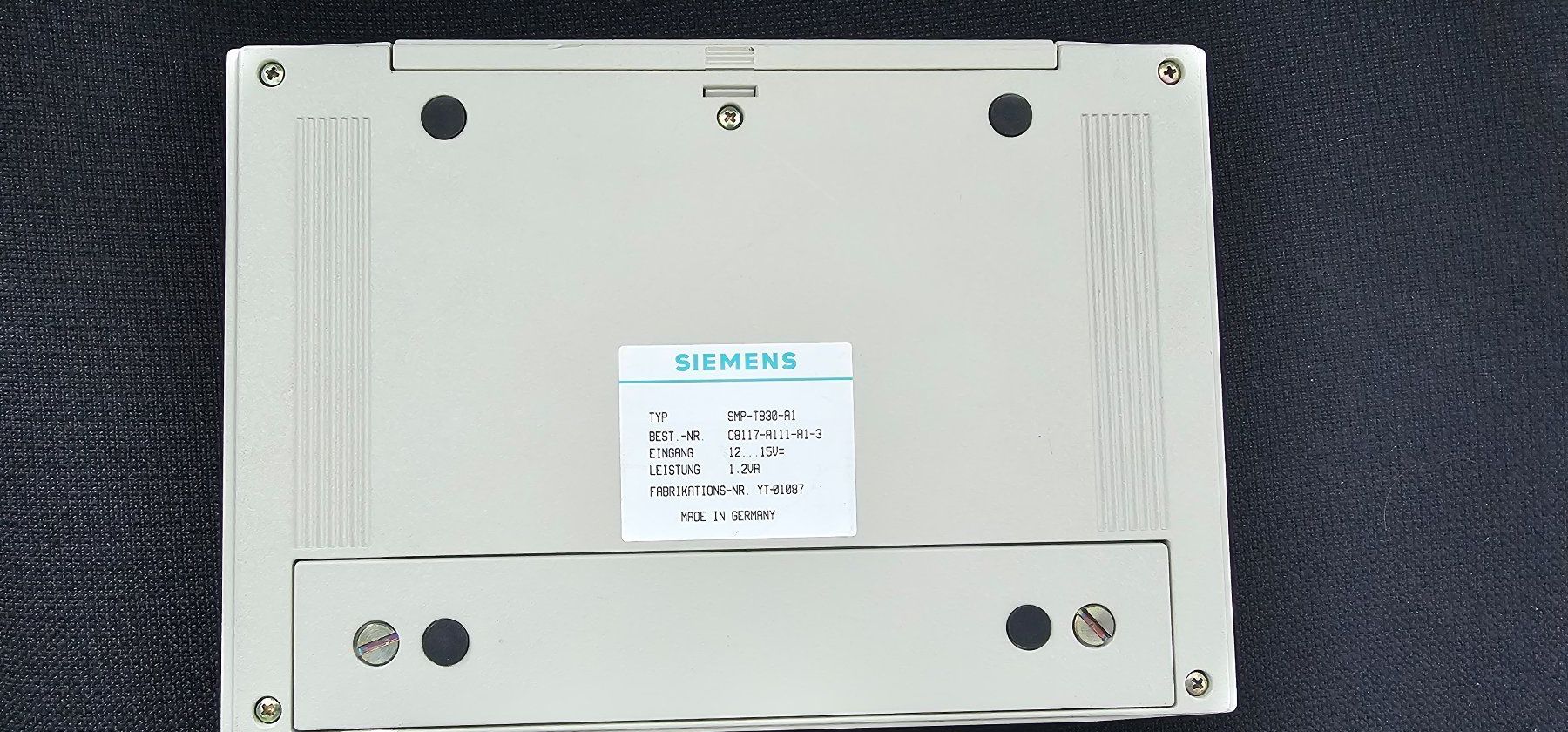 Siemens Elektronikbauteile: Siemens SMP-T830 Terminal – Gebraucht aus Boniswil von LakeSide_Boniswil 1