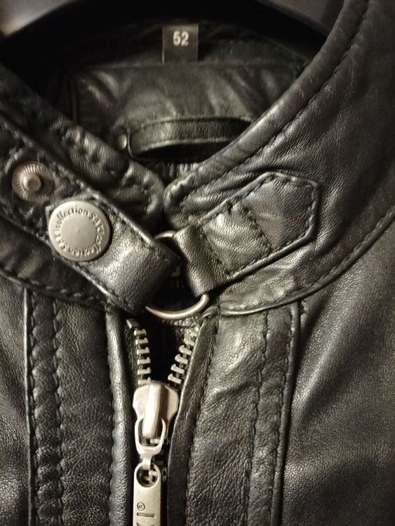 Giacche: Echt Leder Jacke saki Schwarz GR:52 (GÜNSTİG KAUFEN) – Usato da Waldenburg venduto da suzukibl 8
