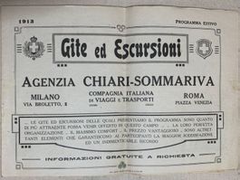 Ticino - Svizzera - Italia - Dépliant 1913