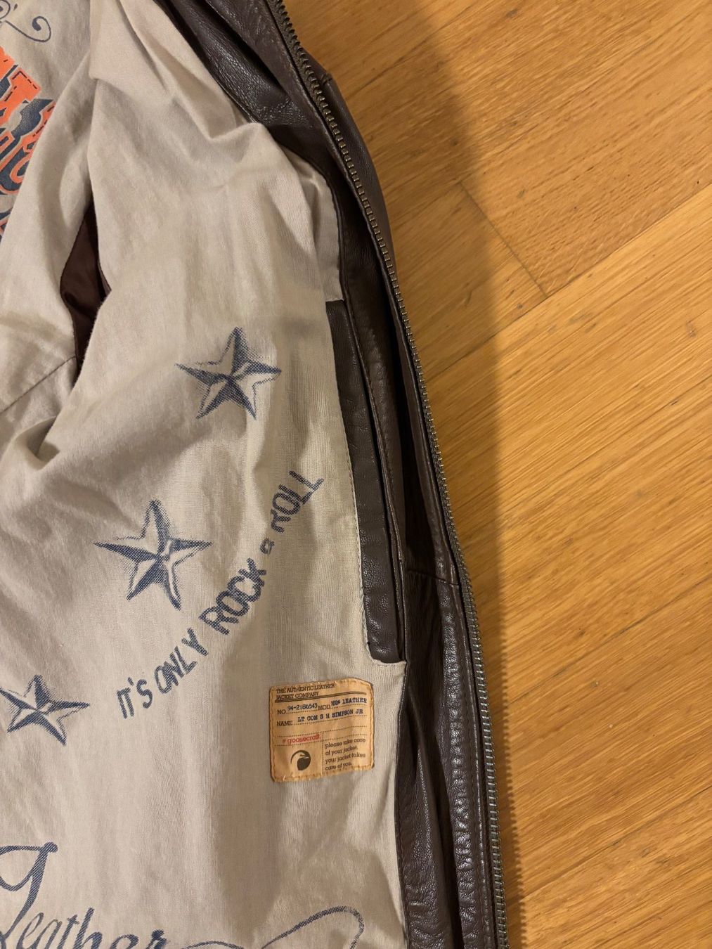 Giacche: Goosecraft Lederjacke braun Leder, Gr.M – Usato da Basel venduto da JoeWeis 2
