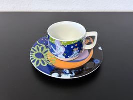 BOPLA Langenthal Kaffee Tasse mit Untertasse 15,5 cm