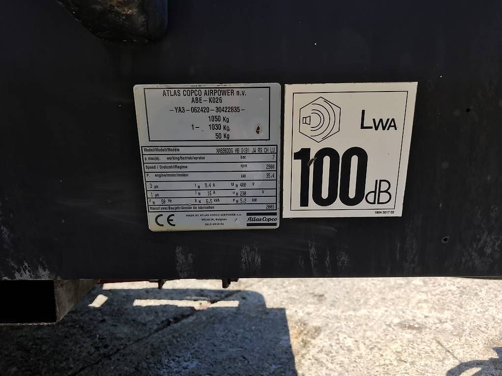 Compresseurs: 1667h TOP Kompressor/ Generator XAS96 Atlas Copco Preis – D'occasion à Goldau par hammer011 3