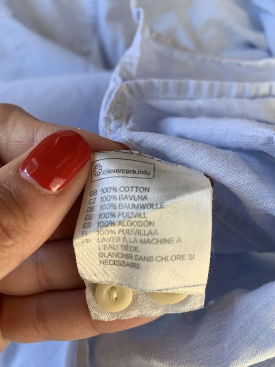 H&M Camicie: Chemise bleue H&M – Usato da Prangins venduto da val_2c72 2