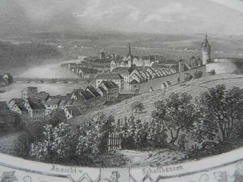 Incisioni: Schaffhausen Souvenirblatt – Usato da Risch venduto da Rischli15 3