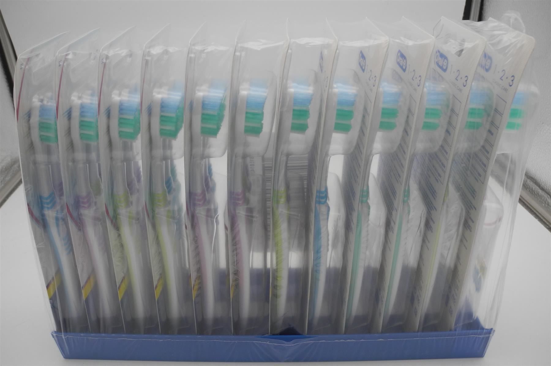 Oral B Cura del viso: 12 Pack Oral-B Zahnbürsten, Nr. 37b – Nuovo e nell'imballaggio originale da Kottwil venduto da Crazyrolf